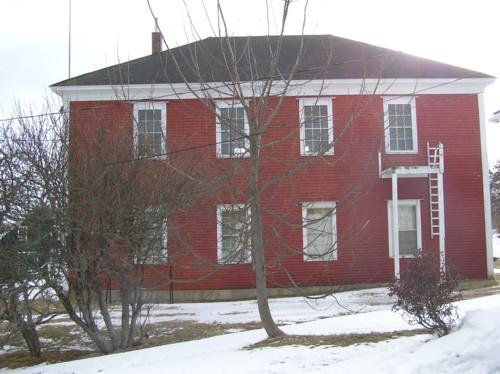 The IOOF Hall, Side Elevation.