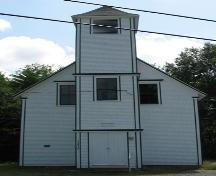 Front elevation of Simpsons Corner Union Church, Simpsons Corner, Lunenburg County, Nova Scotia, 2006.; Heritage Division, Nova Scotia Department of Tourism, Culture and Heritage, 2006.