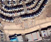 The Battalion Numbers Provincial Historic Resource, Calgary (April 2006); Google Earth, 2006