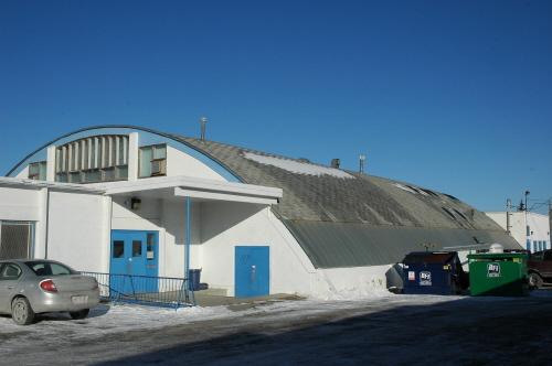South and west elevations