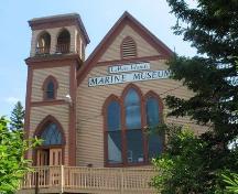 Front elevation, LaHave Islands Marine Museum, Jenkin's Island, LaHave Islands, Lunenburg County, Nova Scotia, 2006.; Heritage Division, Nova Scotia Department of Tourism, Culture and Heritage, 2006.