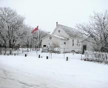 View of front facade of St. Paul's Church and surrounding landscape, 2006.; Saskatchewan Architectural Heritage Society, Frank Korvemaker, 2006.