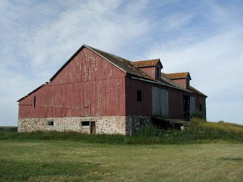 Barn on Ron Kidd Farm