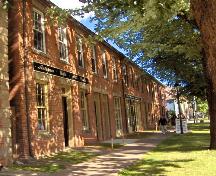 Showing north west elevation with two O'Halloran sections; City of Charlottetown, Natalie Munn, 2006