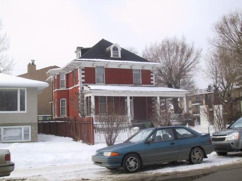 East and south facades