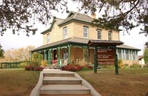 South and east elevations