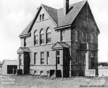 Fort Macleod Courthouse (Town Hall) Provincial Historic Resource (date unknown); Glenbow Archives, NA-5413-6