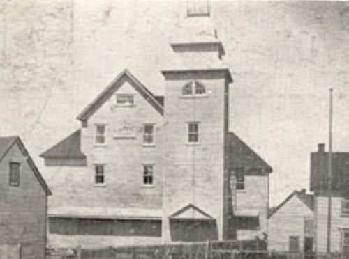 Historic photo of the Orange Hall, Bonavista, NL