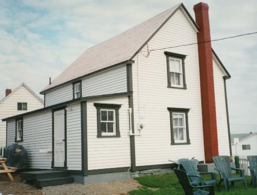 Rear of Alexander and Jennie Templeman House