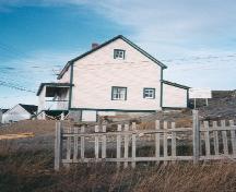 Side profile of William Ellis Saint House, Bonavista, circa 1996; HFNL 2006