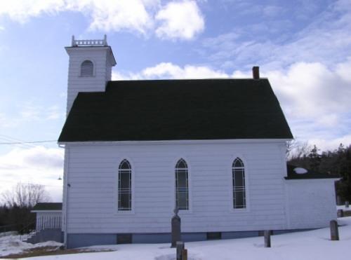 Little River United Baptist Church, Side Elevation