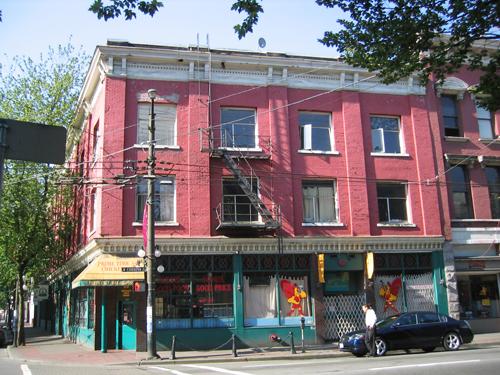 Cordova Street facade