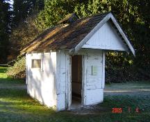 Exterior view of the Houston Milk House; Towhsip of Langley, Julie MacDonald 2005