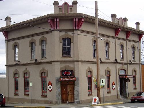 South and west elevations