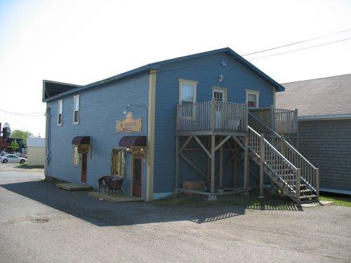 Arrière du bâtiment