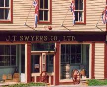 Storefront view, Templeman/Swyers General Store, 42 Campbell Street, Bonavista, NL, circa 1999; Durdle's Newfoundland Den 2006