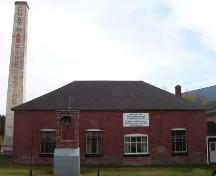 Station de pompage de Morrison Cove, élévation avant, 2005; City of Miramichi