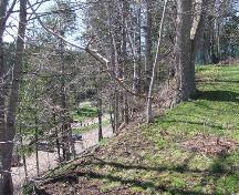 Gordon Ross House - View from site toward historic Victoria Park; Heritage Division, NS Dept. of Tourism, Culture & Heritage