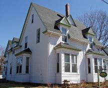 This sprawling residential structure has been added to over the years to accommodate its various occupants.; Moncton Museum