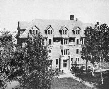 Showing west elevation; Photo plate from SDU Calendar 1945-46, 1948-49, 1951-52, and 1952-53