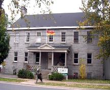 York County Gaol - front façade; Canadian Heritage Information Network 