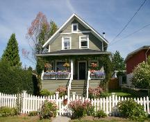 Exterior view of the Hansbrough Residence, 2005; City of North Vancouver, Donald Luxton and Associates, 2005