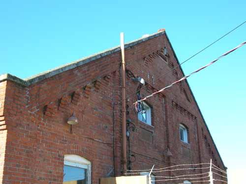 Western gable detail