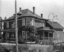 Exterior view of Roycroft, the Grant Residence, ca. 1908; Delta Museum and Archives, #1980-52-232