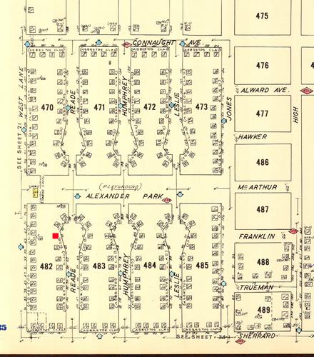 1951 Fire Insurance Map - Moncton