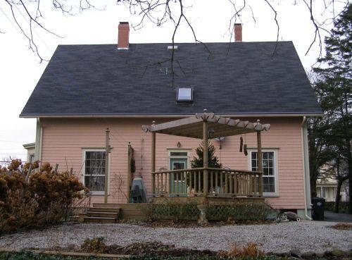 Rear (south) elevation