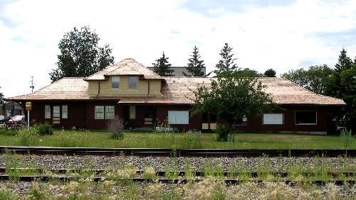 Trackside view of Strasbourg and District Museum