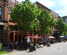 Showing context of building on Victoria Row; City of Charlottetown, Natalie Munn, 2006