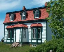 Front view of Jubilee House, Bonavista, summer 2005, after restoration work; HFNL 2005