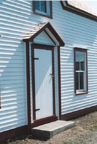 Front entrance, Lawrence Cottage, Bonavista, NL