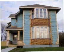 Front elevation of the Burgess Blackadar House, Yarmouth, NS; Heritage Division, NS Dept. of Tourism, Culture & Heritage, 2006