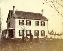 Showing property when owned by Captain John Orlebar, c. 1860; PARO PEI Acc 3466 / HF74.27.3.81