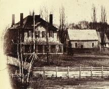 In the 1860s when owned by Mayor Thomas Heath Haviland; PARO/PEI  Acc #3466 / HF 74.27.3.240