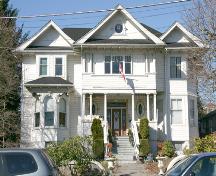 Exterior view of the Gilley Residence, 2005; City of New Westminster, 2005