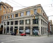 Exterior view of the Edgett Building, 2005; City of Vancouver, 2005