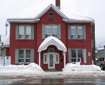 Photo taken of the facade of Cyr's lawyer's office.; Société Historique du Madawaska