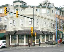 Exterior view of the Syndicate Block, 2006; City of North Vancouver, Donald Luxton and Associates, 2006