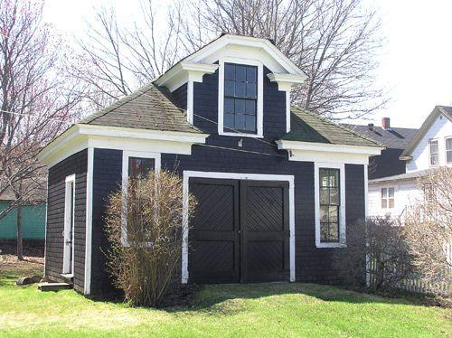Outbuilding.  Note how style matches house
