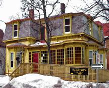 In 2004, the C. D. Thomson Residence was converted from apartments into the Maelstrom Café/Bistro.; Moncton Museum