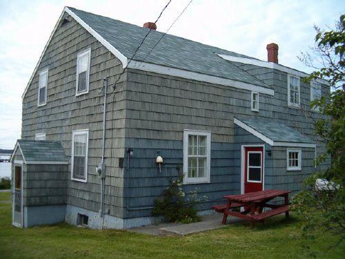 Rear and west elevation