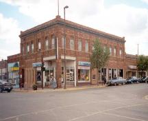 Exterior view of Cornerstone Place; Government of Saskatchewan, F. Korvemaker, 2001.