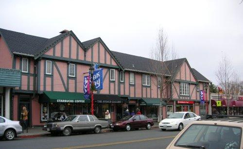 Oak Bay Avenue facade