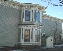 Bay window detail, Harris House, Annapolis Royal.; Heritage Division, NS Dept. of Tourism, Culture and Heritage, 2007.