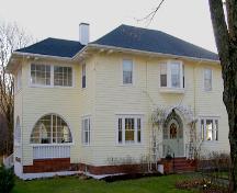 Ancienne maison Crosby - La façade avant - 28, chemin Gondola Point; Rothesay Living Museum