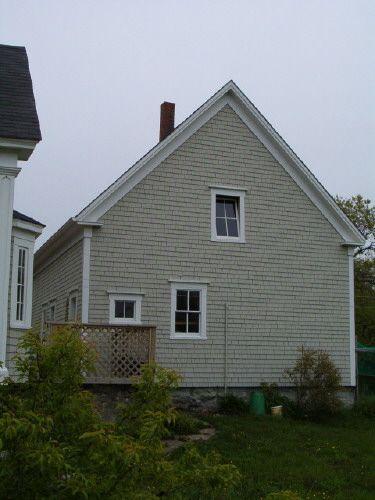 Kitchen addition at the rear
