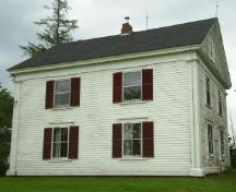 W. Albert Smith House - Side of the house on Church Street; Town of Sackville